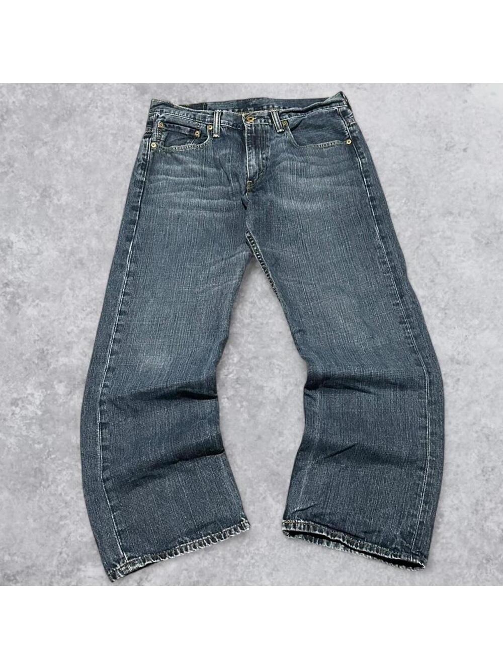 Y2K Skater Baggy Levi’s 569 Loose Straight Jeans - 32x32